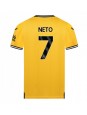 Wolves Pedro Neto #7 Domácí Dres 2023-24 Krátký Rukáv